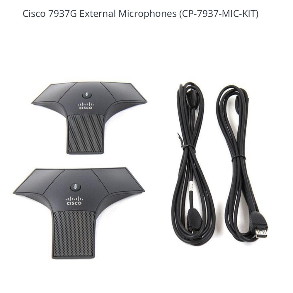 New in box  Cisco 7937G External Microphones (CP-7937-MIC-KIT)